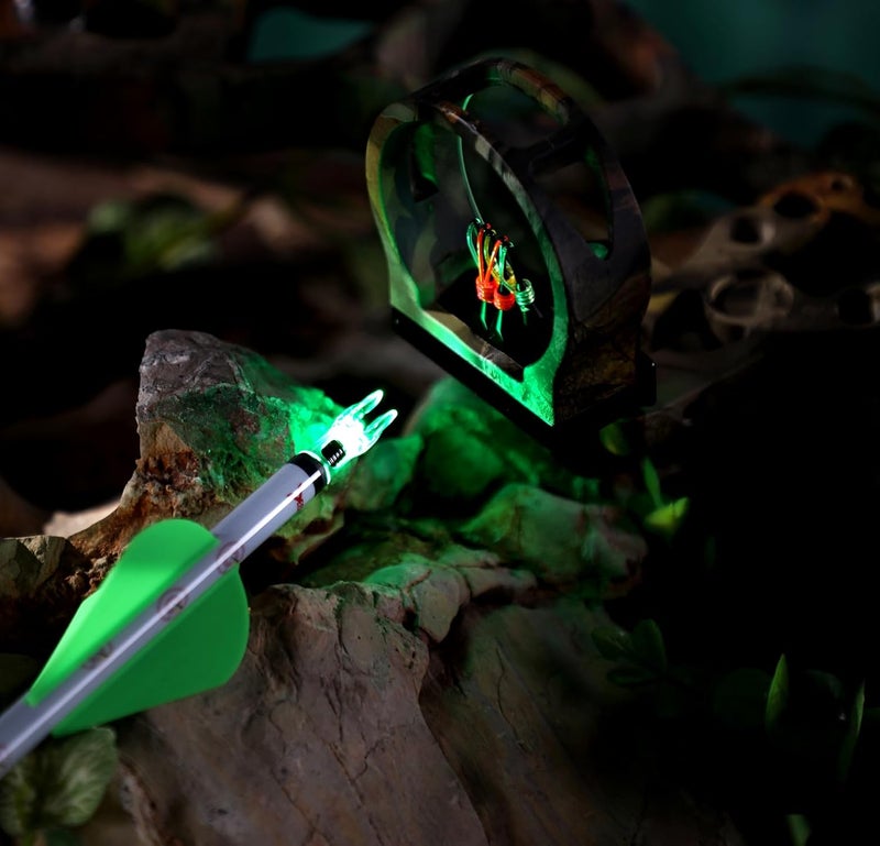DEEPOWER Store 4/9 PCS G Lighted Nocks for Arrows .165 .204 .233 .244 .246 inch Inside Diameter with X,H,S,GT Bushings LED Lighted Nock and ON/Off Switch for Archrey Hunting and - Image 4
